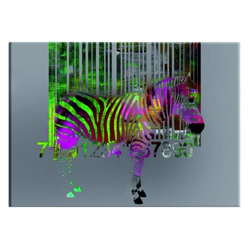 Tablou canvas - Gradina zoologica a modernitatii - 120 x 80 cm Tablou canvas - Gradina zoologica a modernitatii - 120 x 80 cm