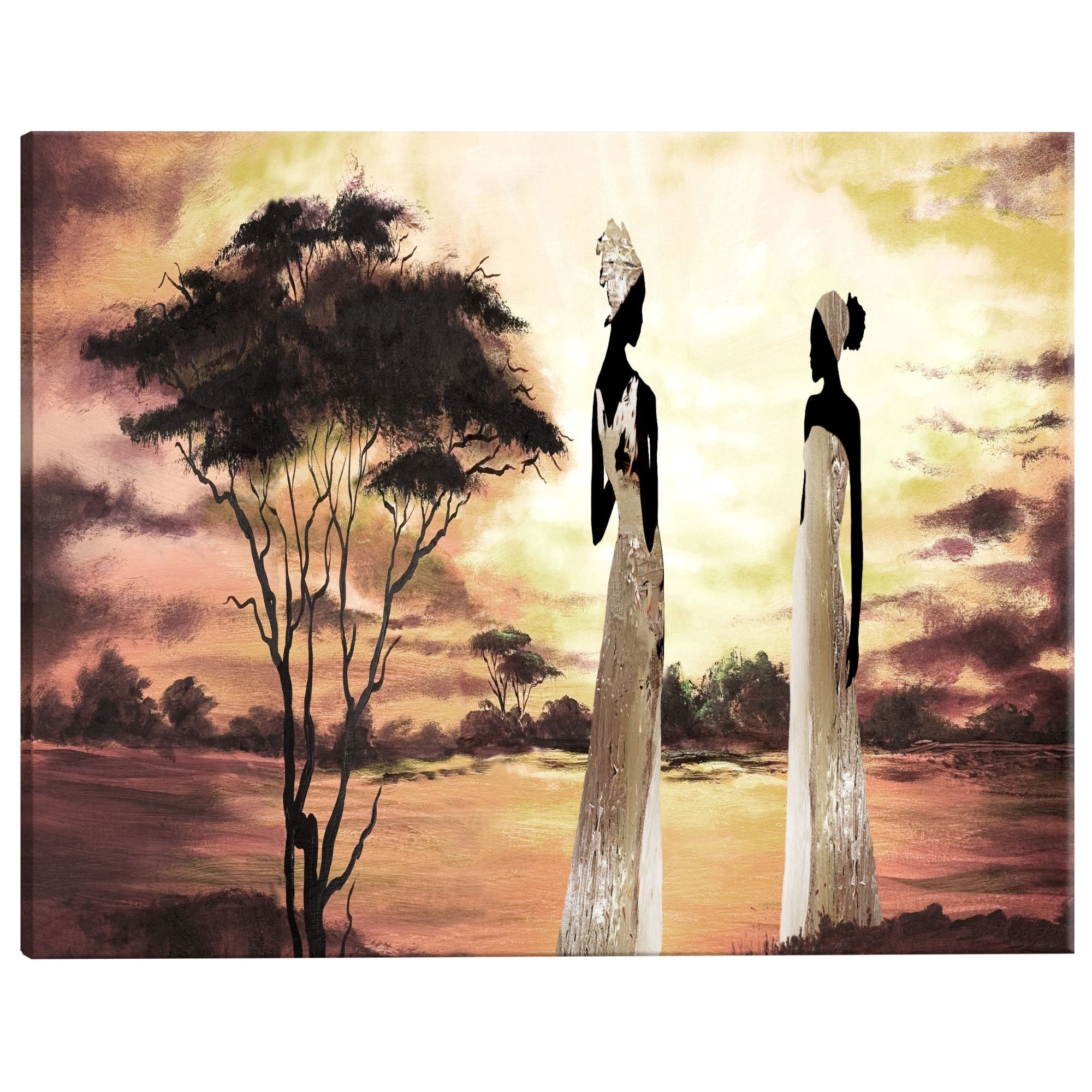 Tablou canvas - Zeitele africane Inguste - 135 x 45 cm