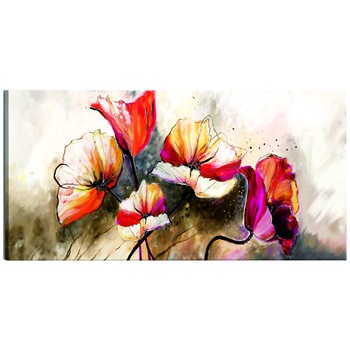 Tablou canvas - Secretul blandetii - 135 x 45 cm Tablou canvas - Secretul blandetii - 135 x 45 cm