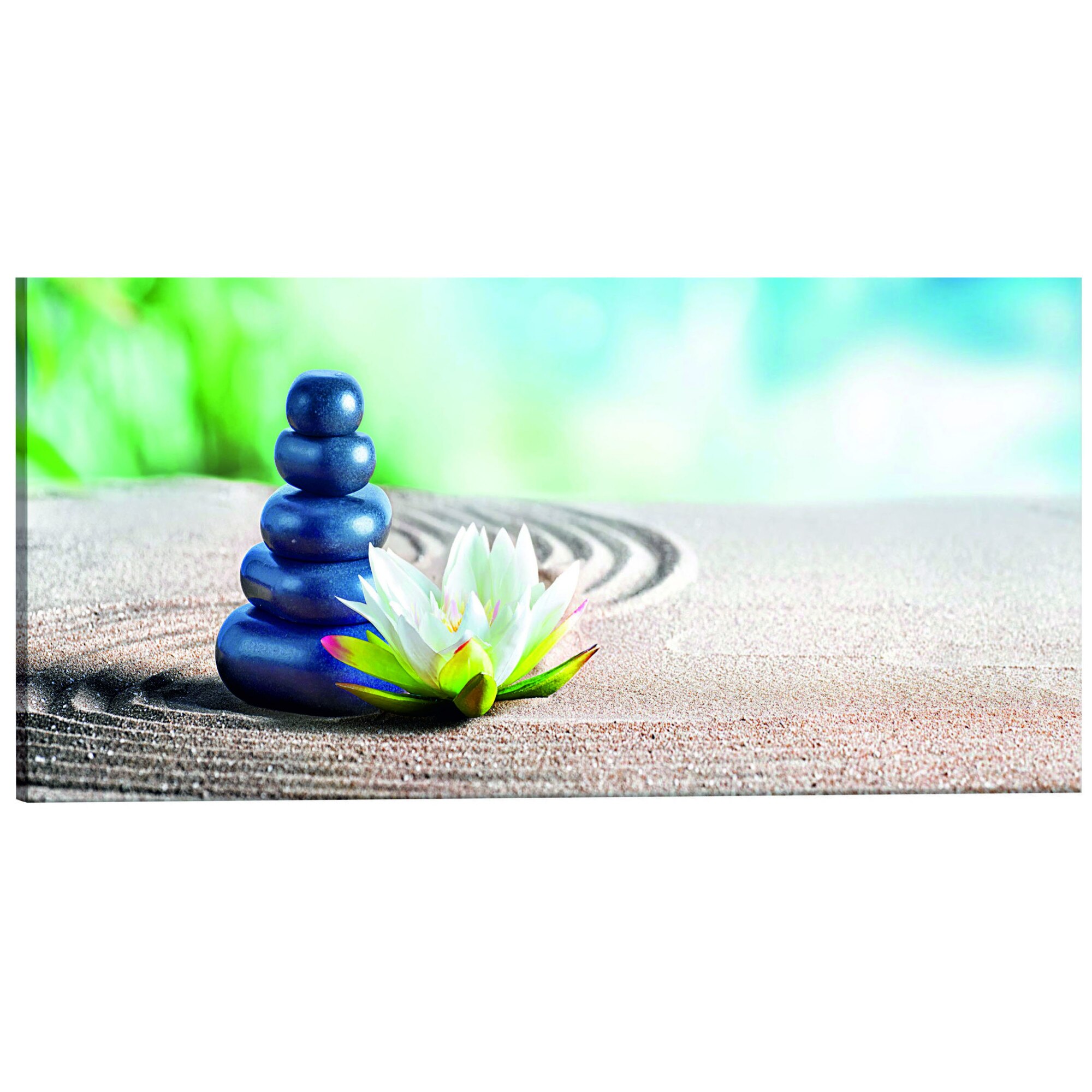 Tablou canvas - Loc calm - 135 x 45 cm