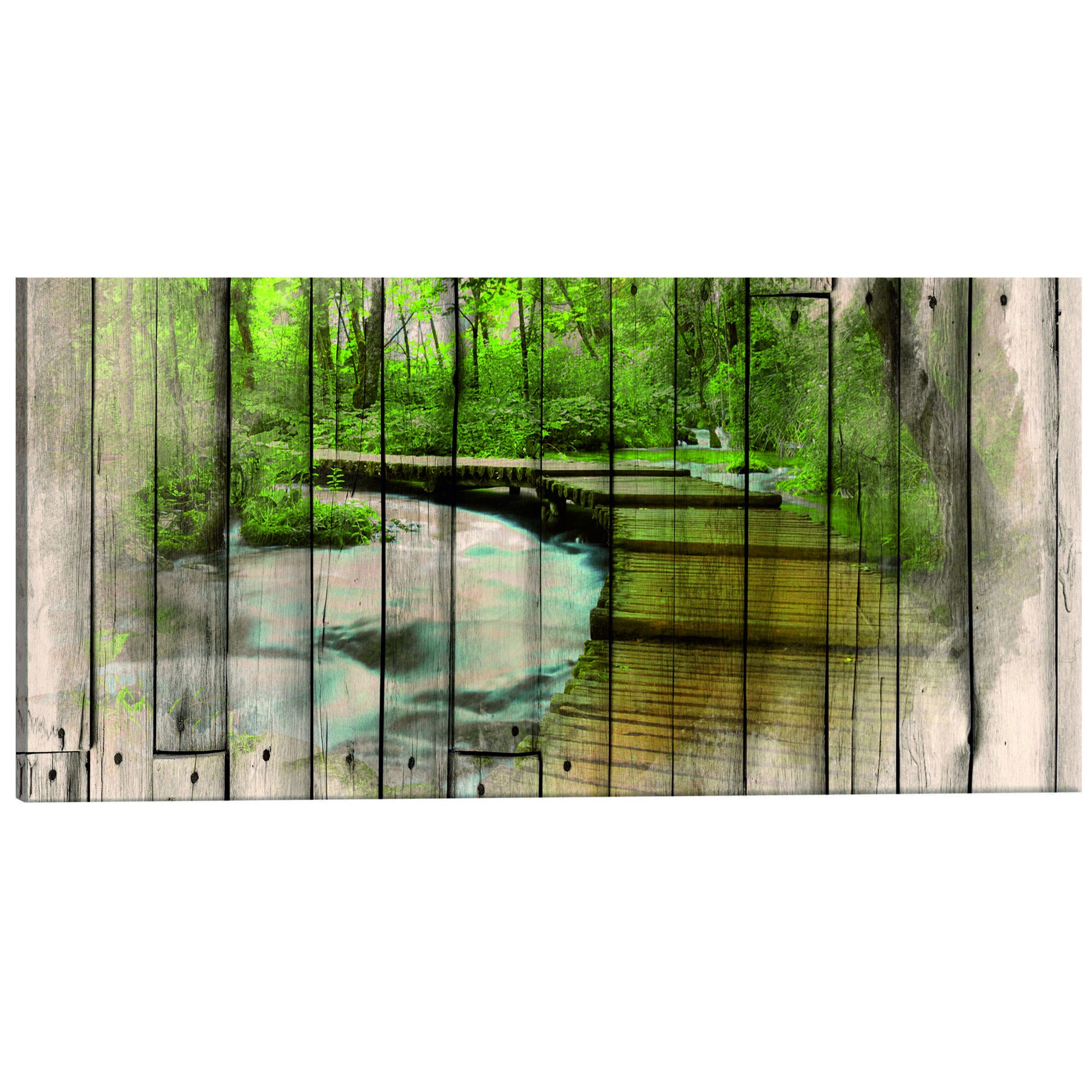 Tablou canvas - Raul amintirilor - 135 x 45 cm