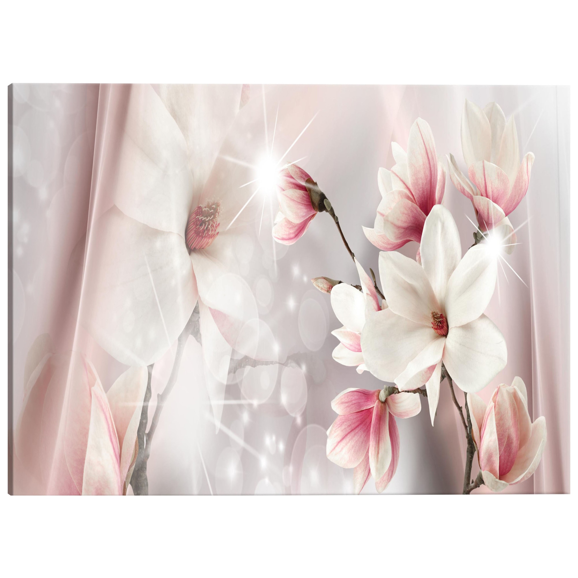 Tablou canvas - Reflectie Magnolia Ingusta - 135 x 45 cm
