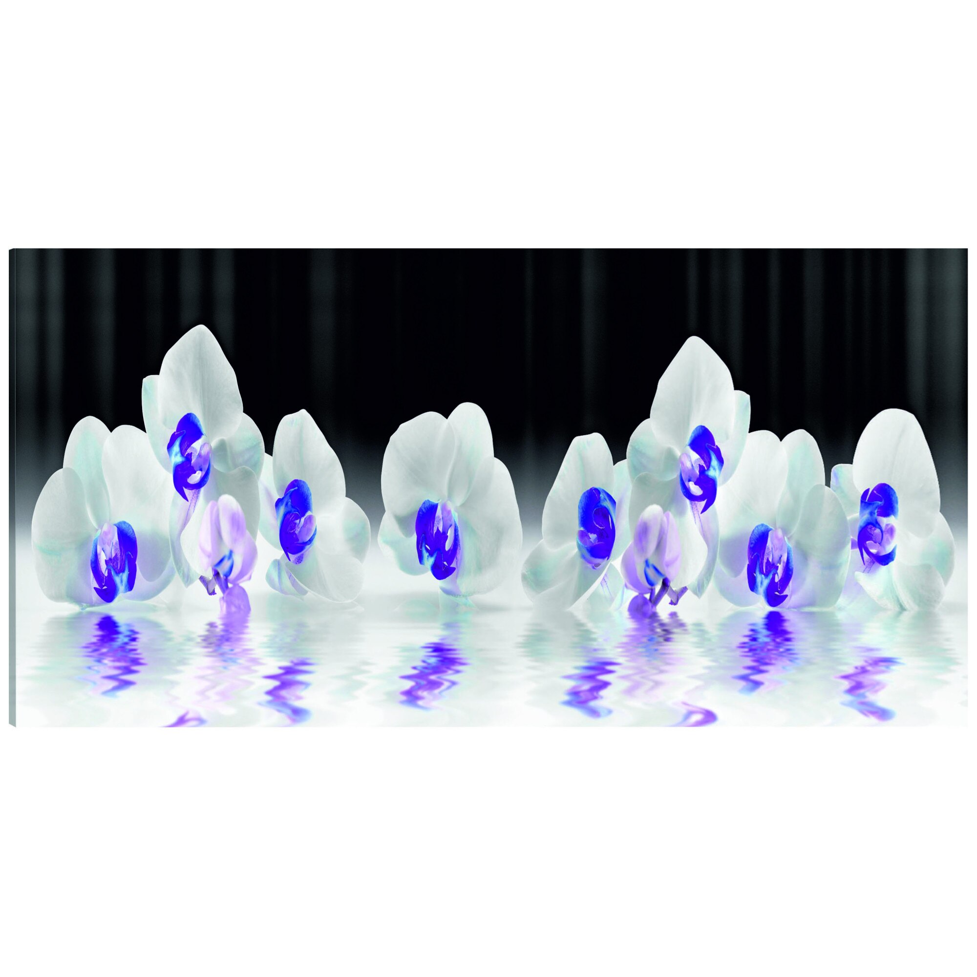 Tablou canvas - Orhidee de apa - 135 x 45 cm