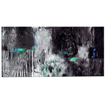 Tablou canvas - MaSina de argint - 135 x 45 cm