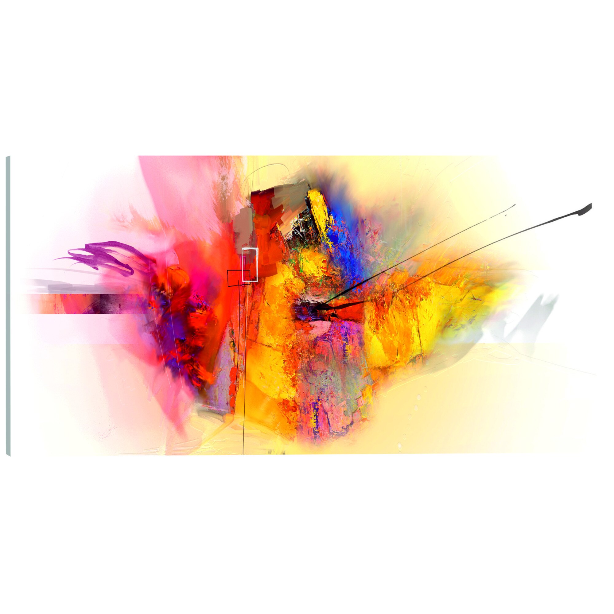 Tablou canvas - Focul Dragonului - 135 x 45 cm