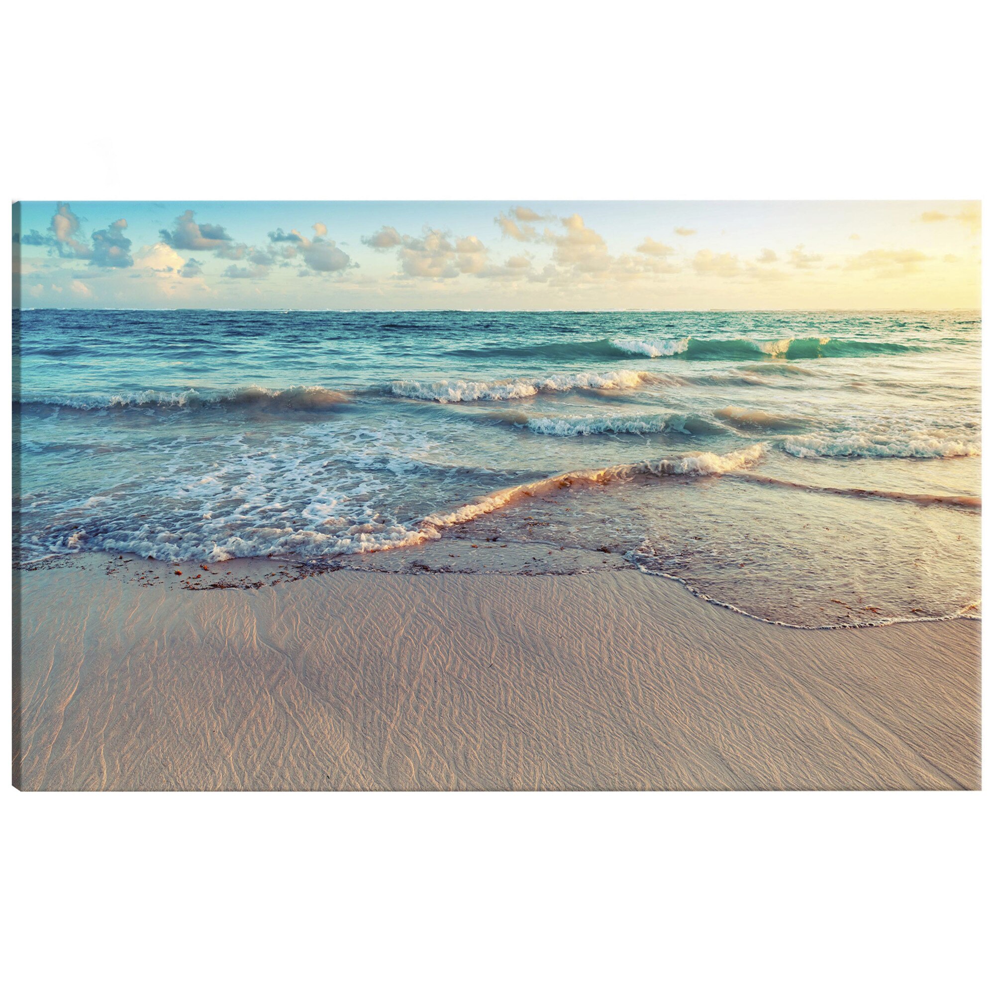 Tablou canvas - Plaja din Punta Cana Ingusta - 135 x 45 cm