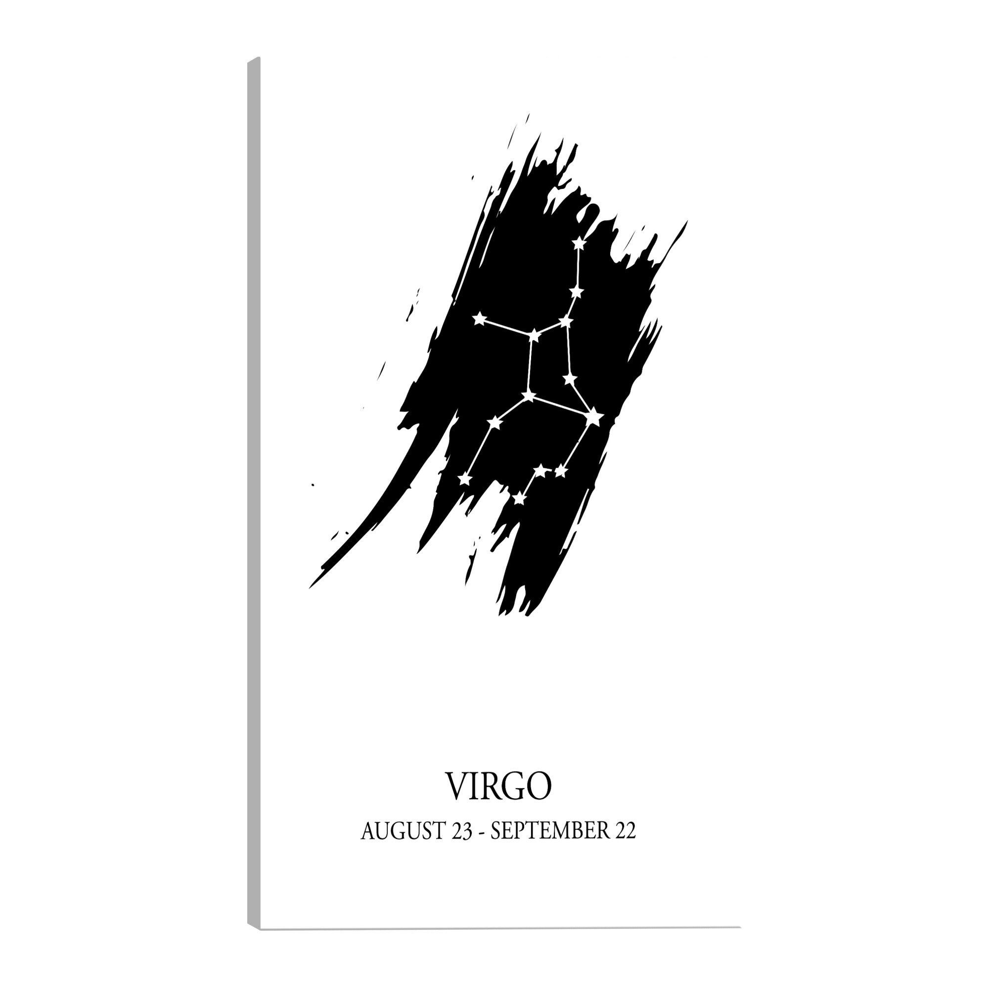 Tablou canvas - Semne zodiacale Fecioara verticala - 40 x 60 cm