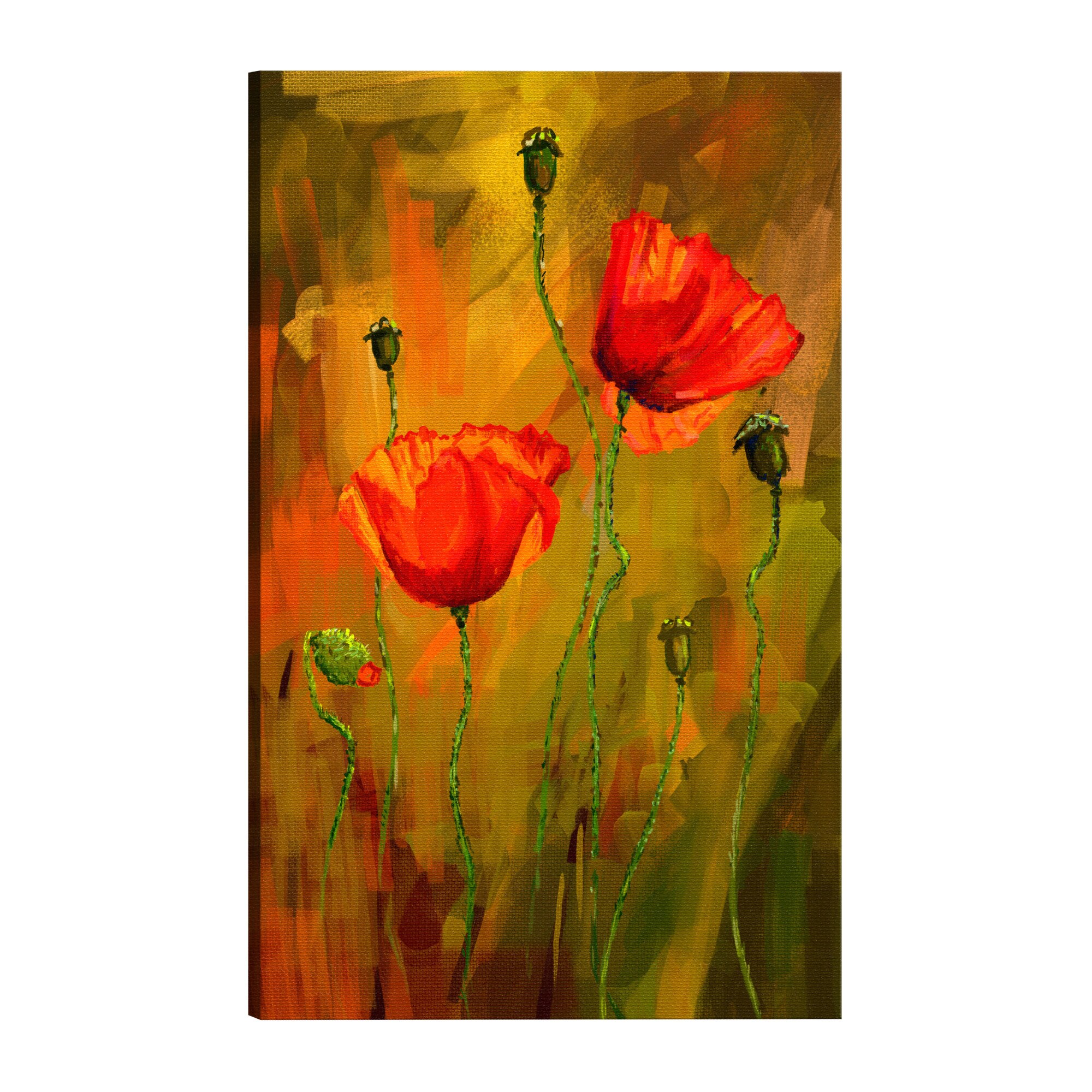 Tablou canvas - Trezirea macului - 40 x 60 cm