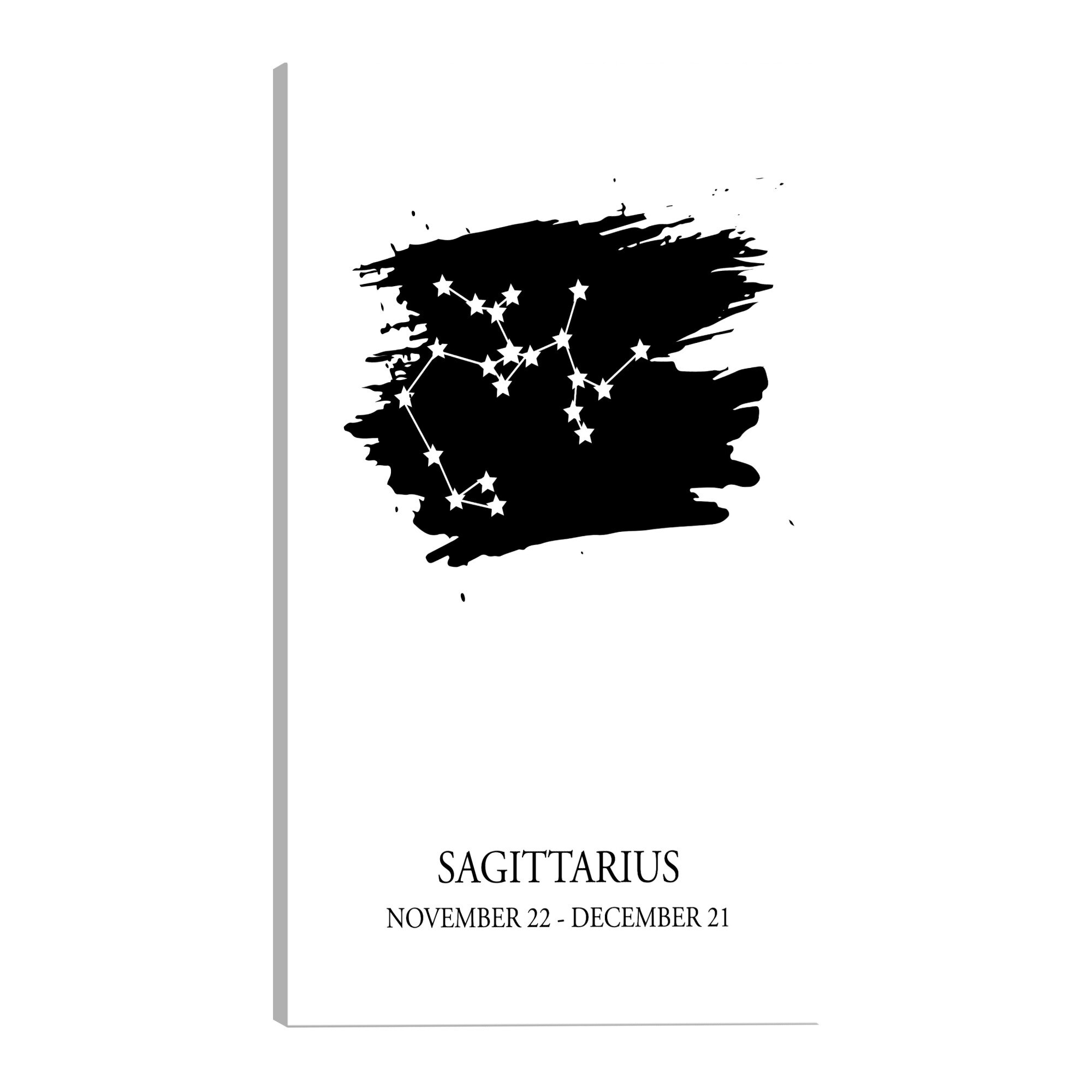 Tablou canvas - Semne zodiacale Sagetatorul vertical - 40 x 60 cm
