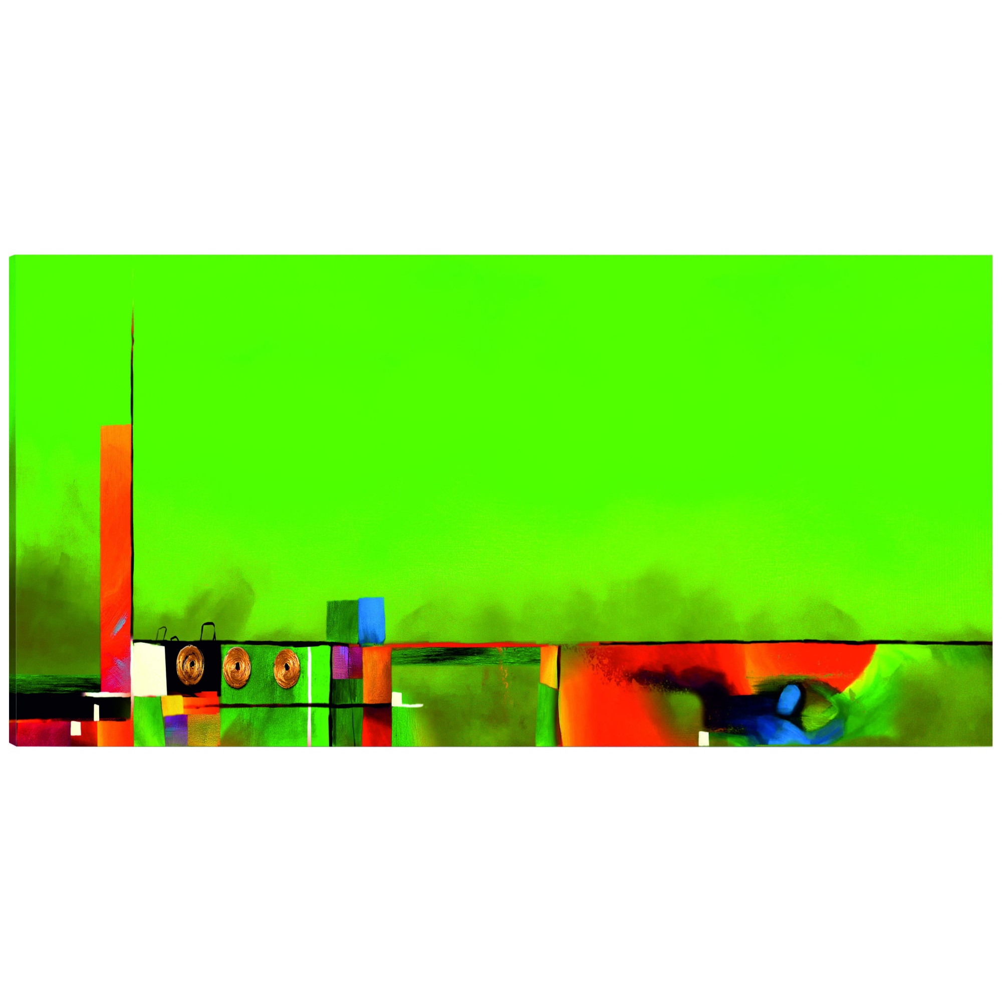 Tablou canvas - Forta gravitatiei - 135 x 45 cm