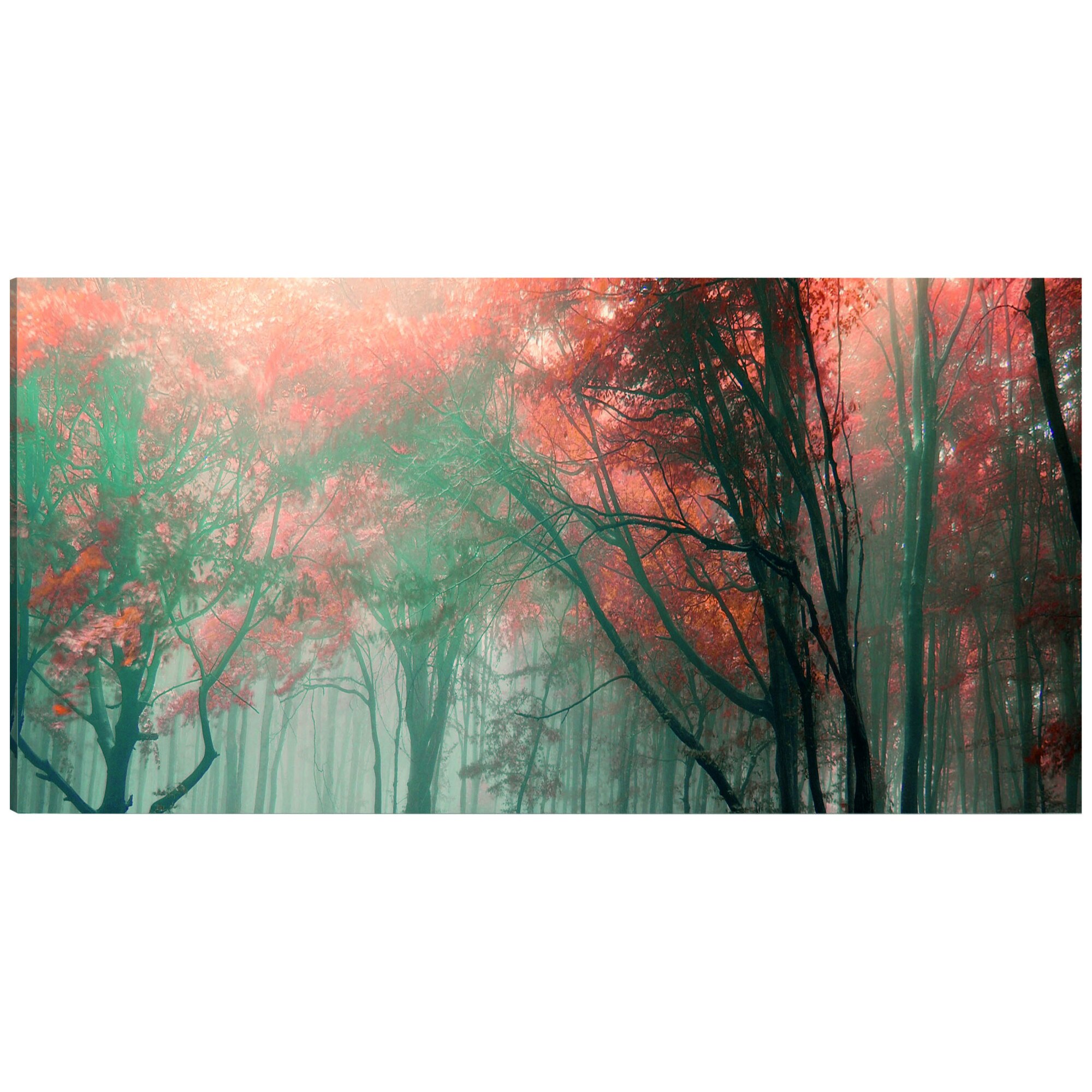 Tablou canvas - Ceata de toamna - 135 x 45 cm