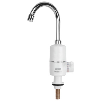Robinet electric pentru incalzit apa, MUHLER FWH-3010T, 30-60 ° C, 3200W, Alb Robinet electric pentru incalzit apa, MUHLER FWH-3010T, 30-60 ° C, 3200W, Alb