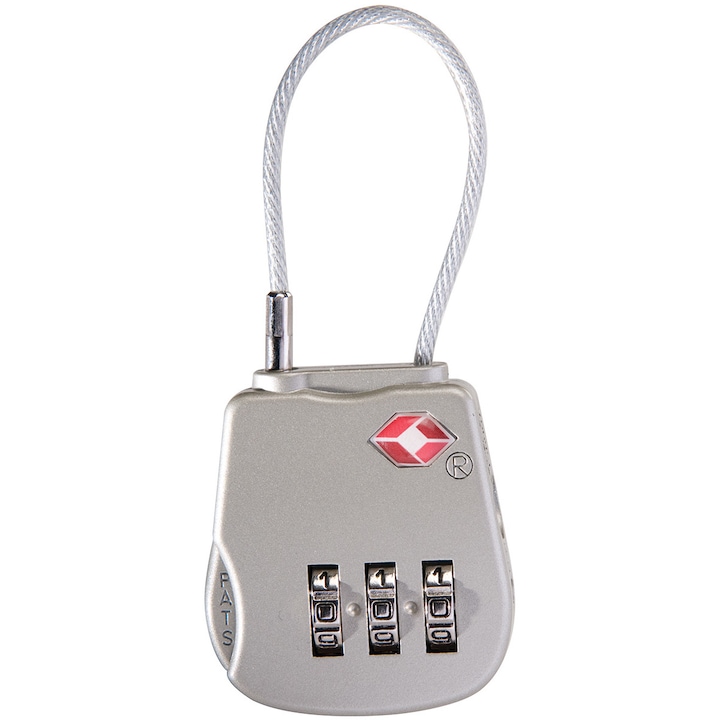 Lacat Peli™ 1506TSA TSA Lock cu cifru si cablu de otel, pentru gentile de protectie Peli™ si Pelican™