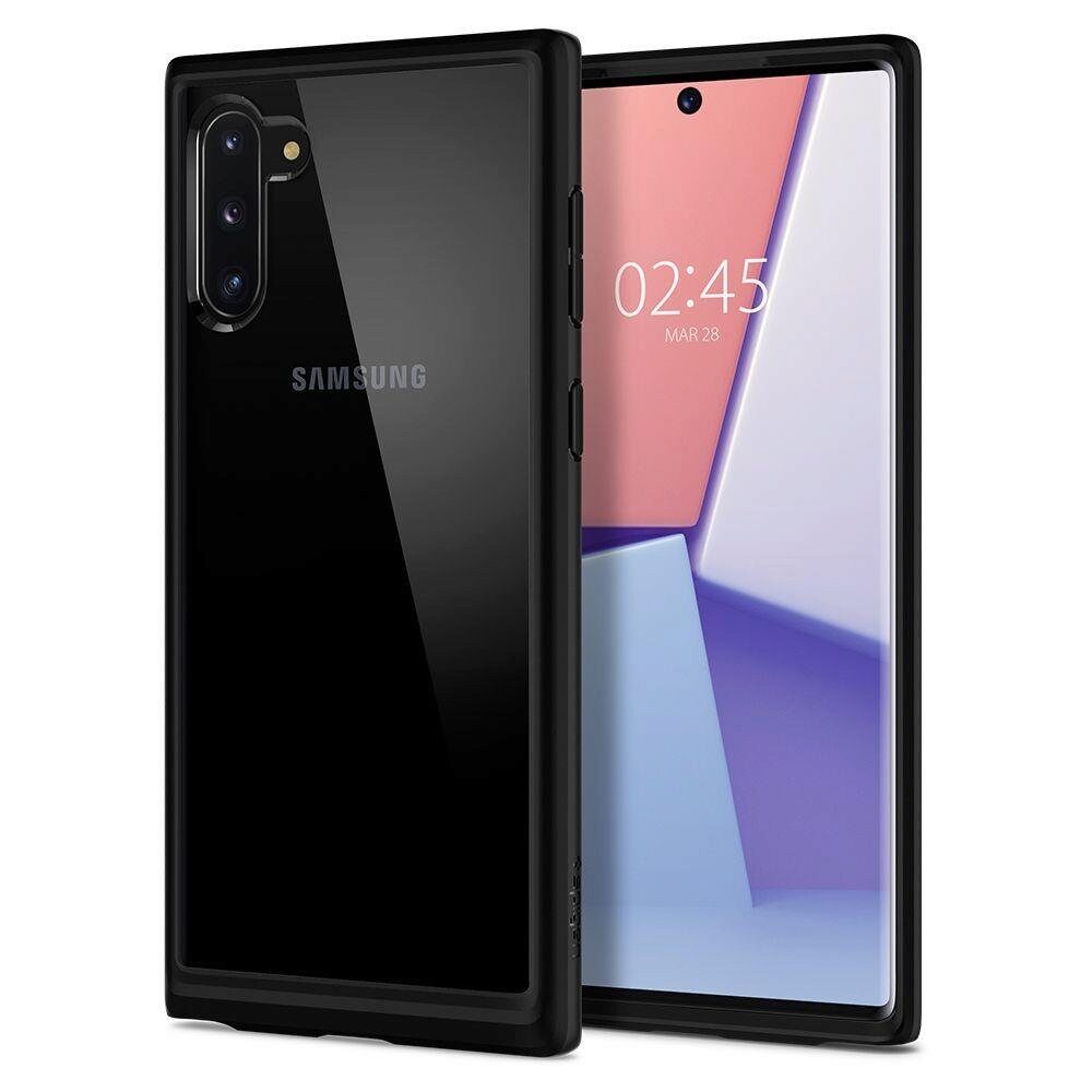 Husa Antisoc Spigen Ultra Hybrid pentru Samsung Galaxy Note 10, Negru Mat