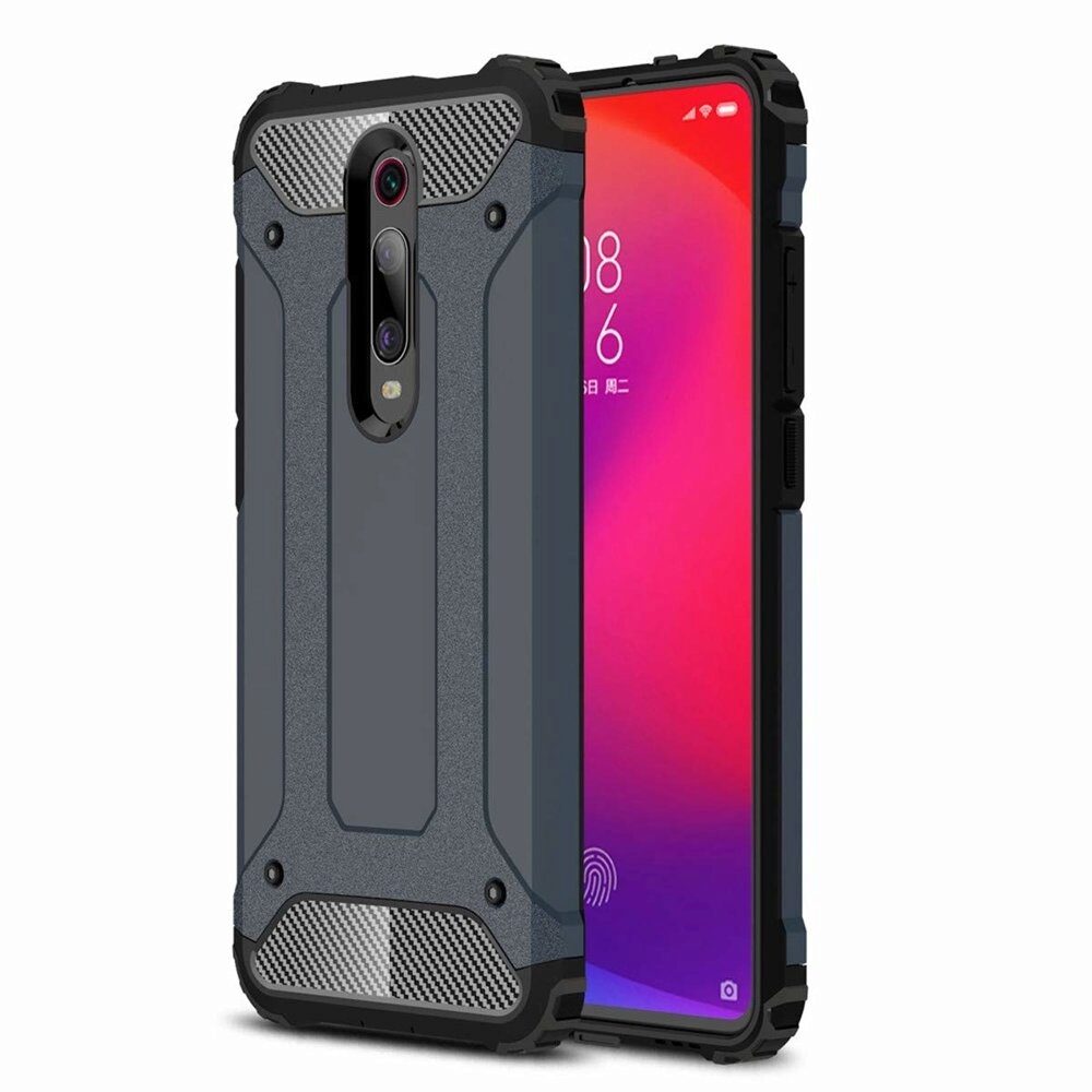 Husa Antisoc Forcell Armour pentru Xiaomi Mi 9T & Mi 9T Pro, Navy