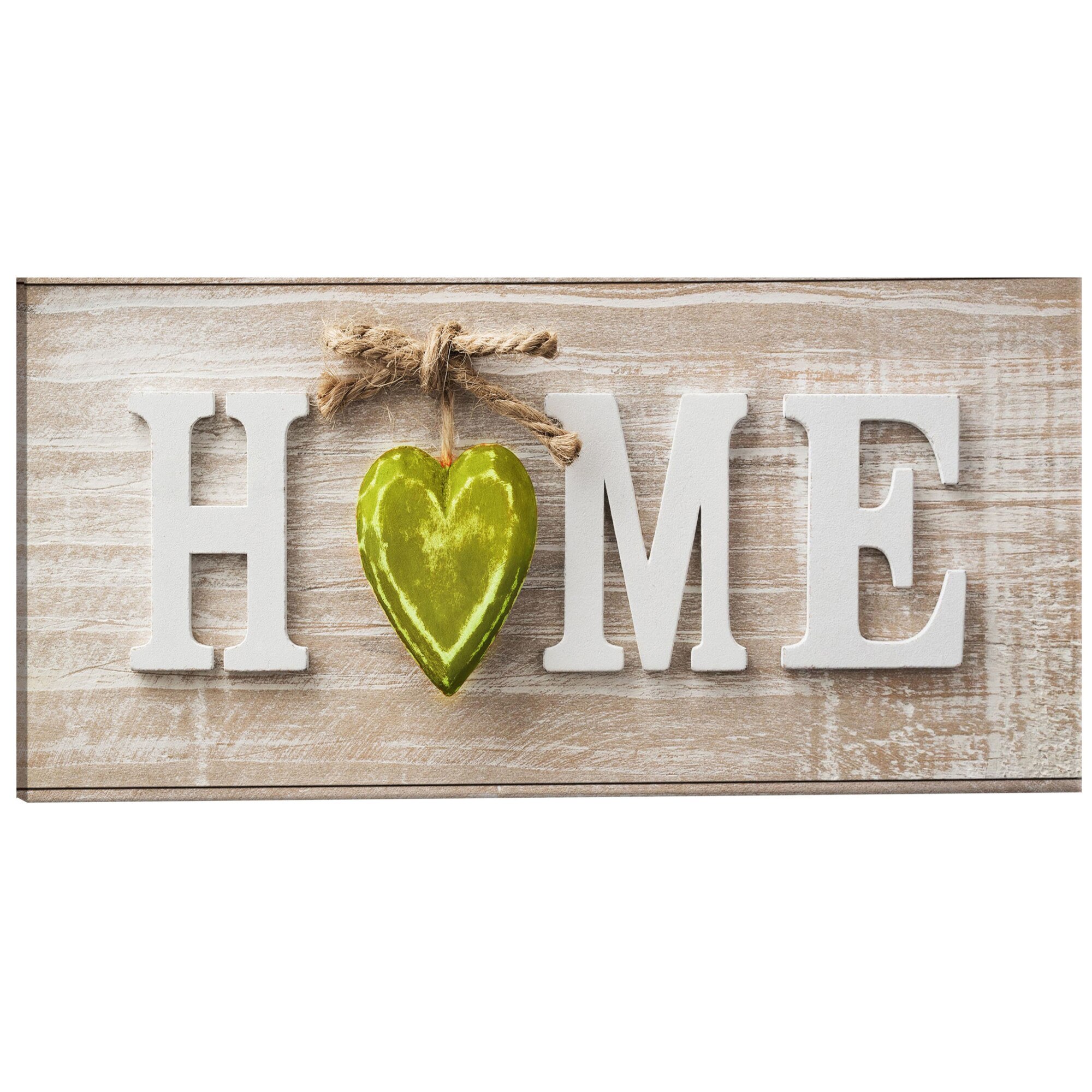 Tablou canvas - Acasa Verde - 135 x 45 cm