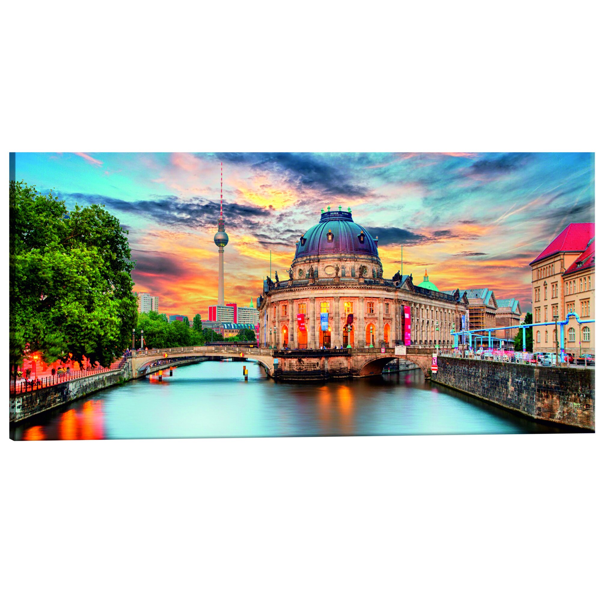 Tablou canvas - Berlin Insula Muzeelor - 150 x 50 cm