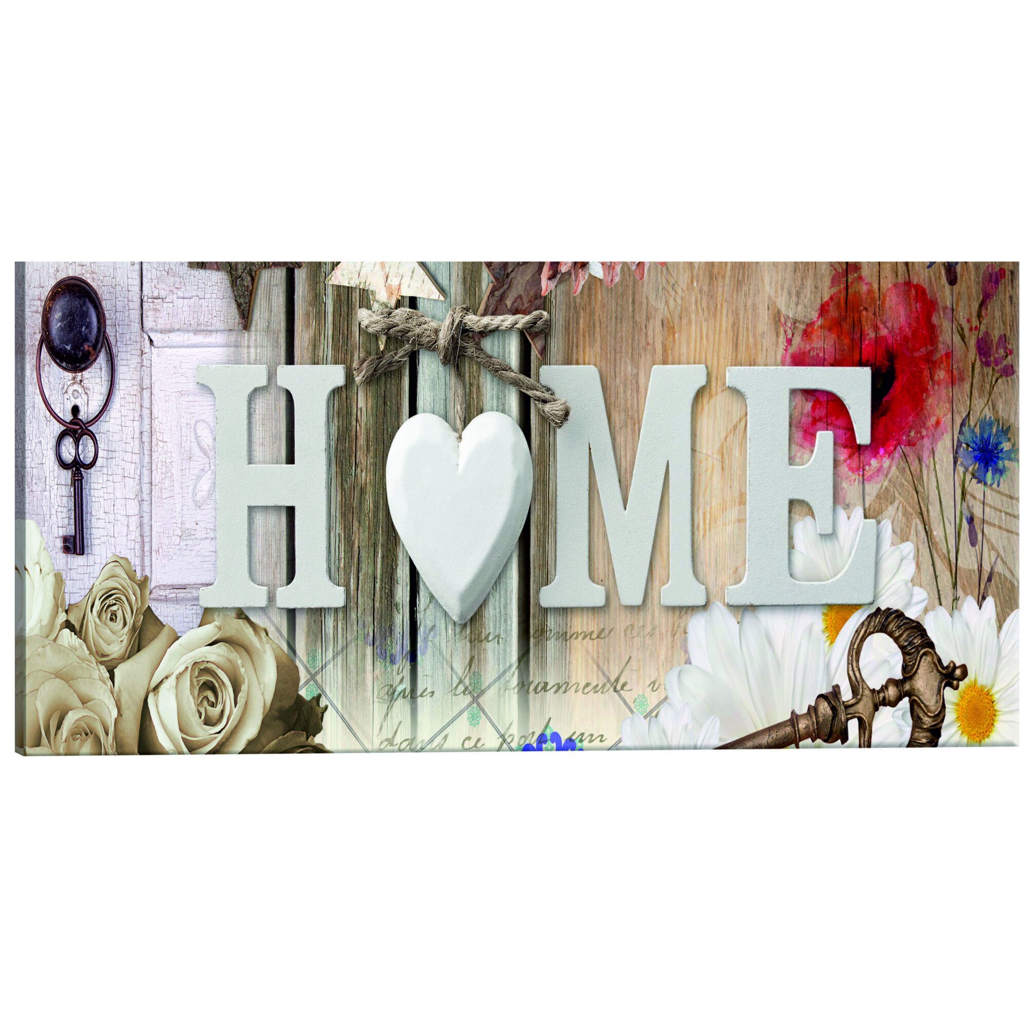 Tablou canvas - Cronica interna - 135 x 45 cm