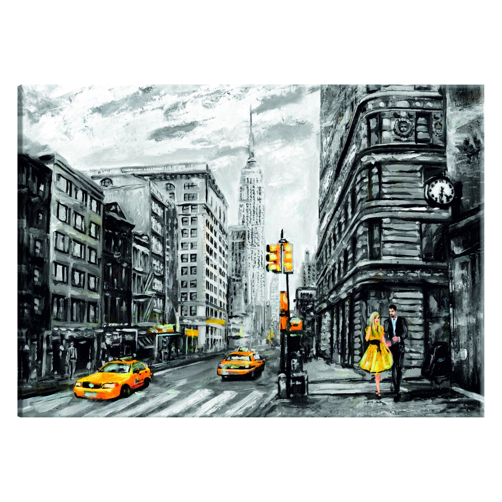 Tablou canvas - Plimbare In New York - 120 x 80 cm