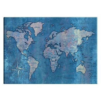 Tablou canvas - Planeta Sapphire - 120 x 80 cm