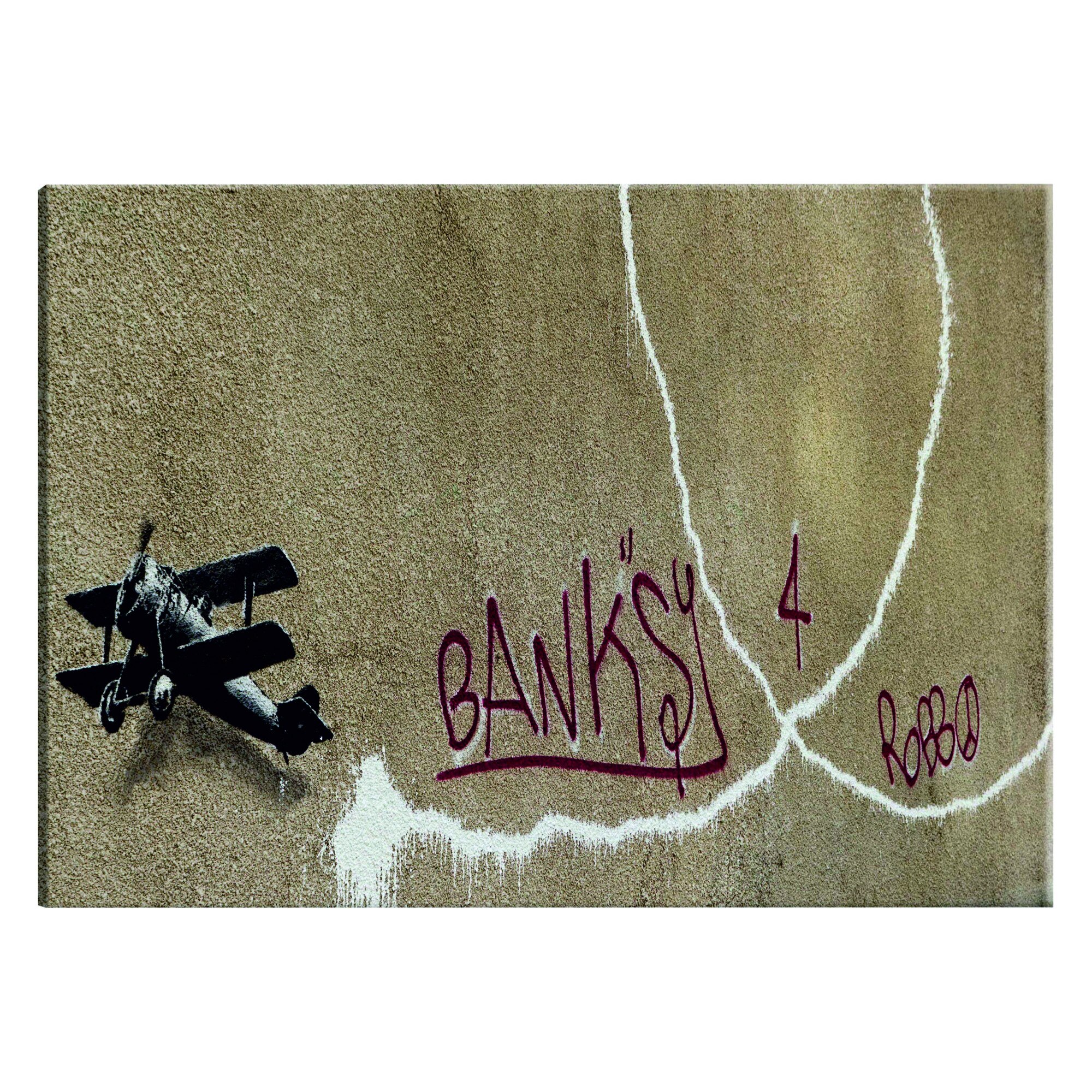 Tablou canvas - Planul dragostei de Banksy - 120 x 80 cm