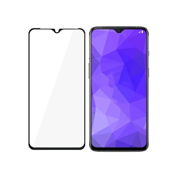 Folie Sticla 3MK HardGlass Max Lite pentru OnePlus 7, 3D, Full Cover (Acopera Tot Ecranul), Negru Folie Sticla 3MK HardGlass Max Lite pentru OnePlus 7, 3D, Full Cover (Acopera Tot Ecranul), Negru
