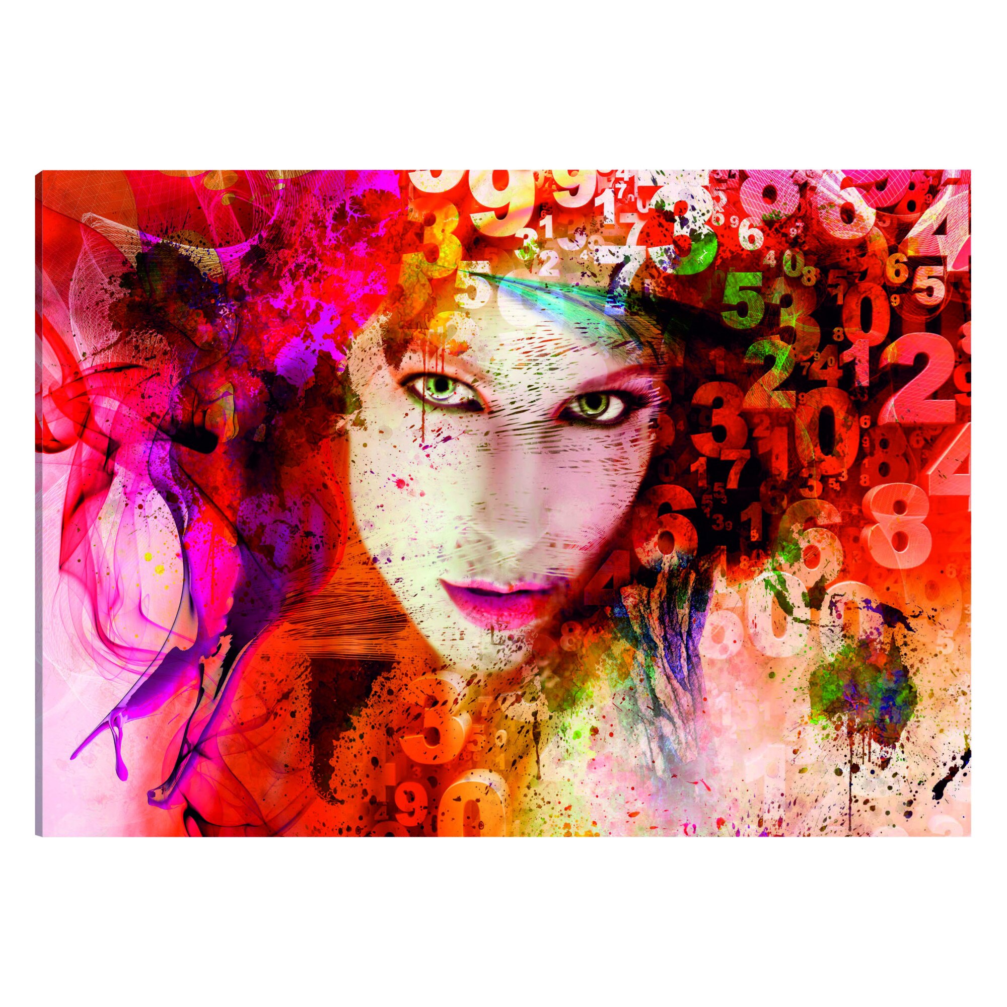 Tablou canvas - Femeia este o ghicitoare - 120 x 80 cm