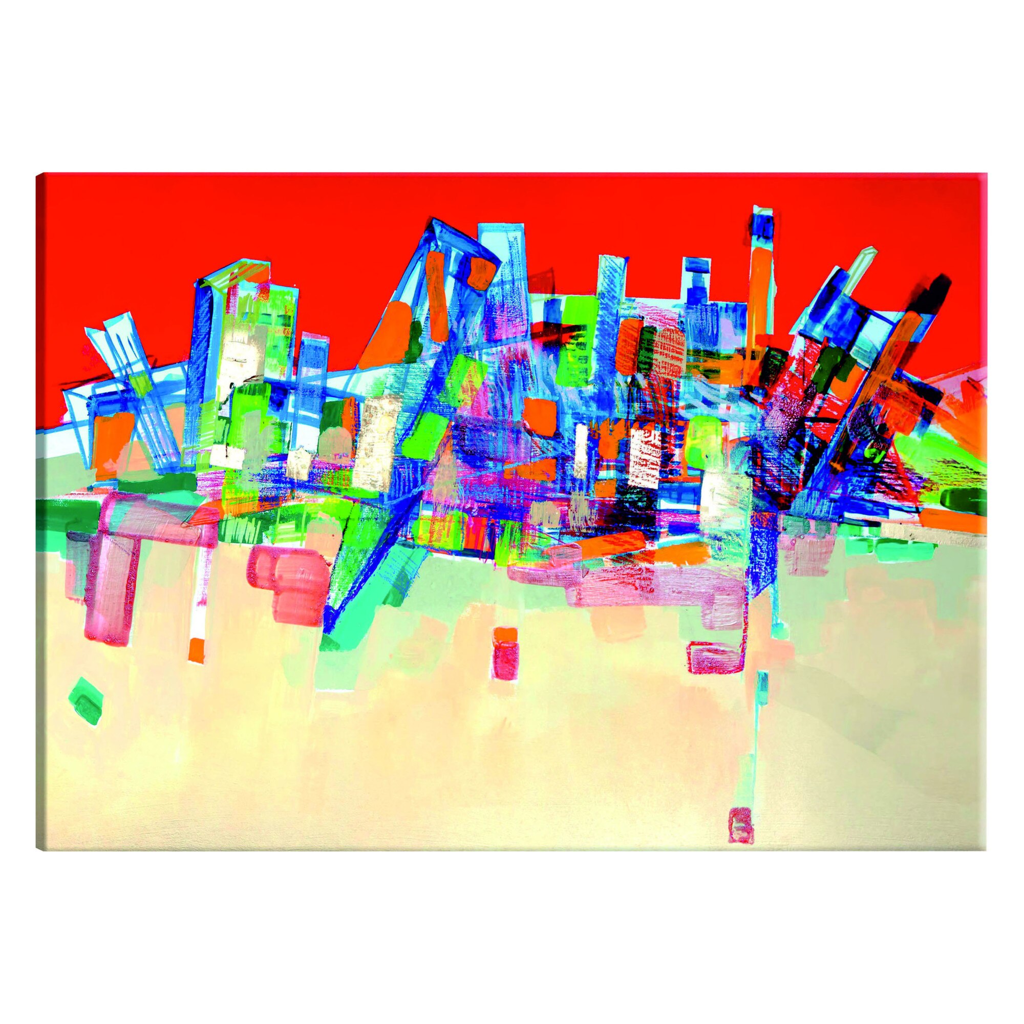Tablou canvas - Arhitectura abstracta - 120 x 80 cm