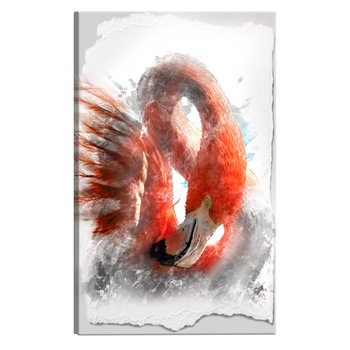 Tablou canvas - Flamingo RoSu - 60 x 90 cm