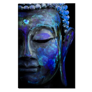 Tablou canvas - Buddha albastra - 60 x 90 cm