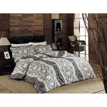 Lenjerie de pat, Faro, Exclusive Gravel, 220x200 cm, Multicolor Lenjerie de pat, Faro, Exclusive Gravel, 220x200 cm, Multicolor