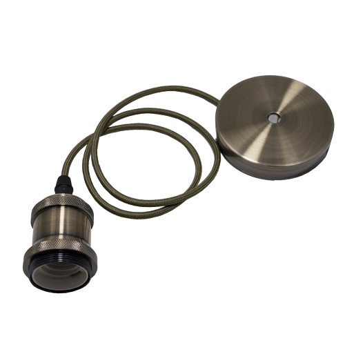 Pendul E27 pentru bec bronz 220V