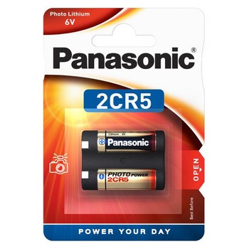 Baterie 6V,litiu, 2CR5- Panasonic Baterie 6V,litiu, 2CR5- Panasonic