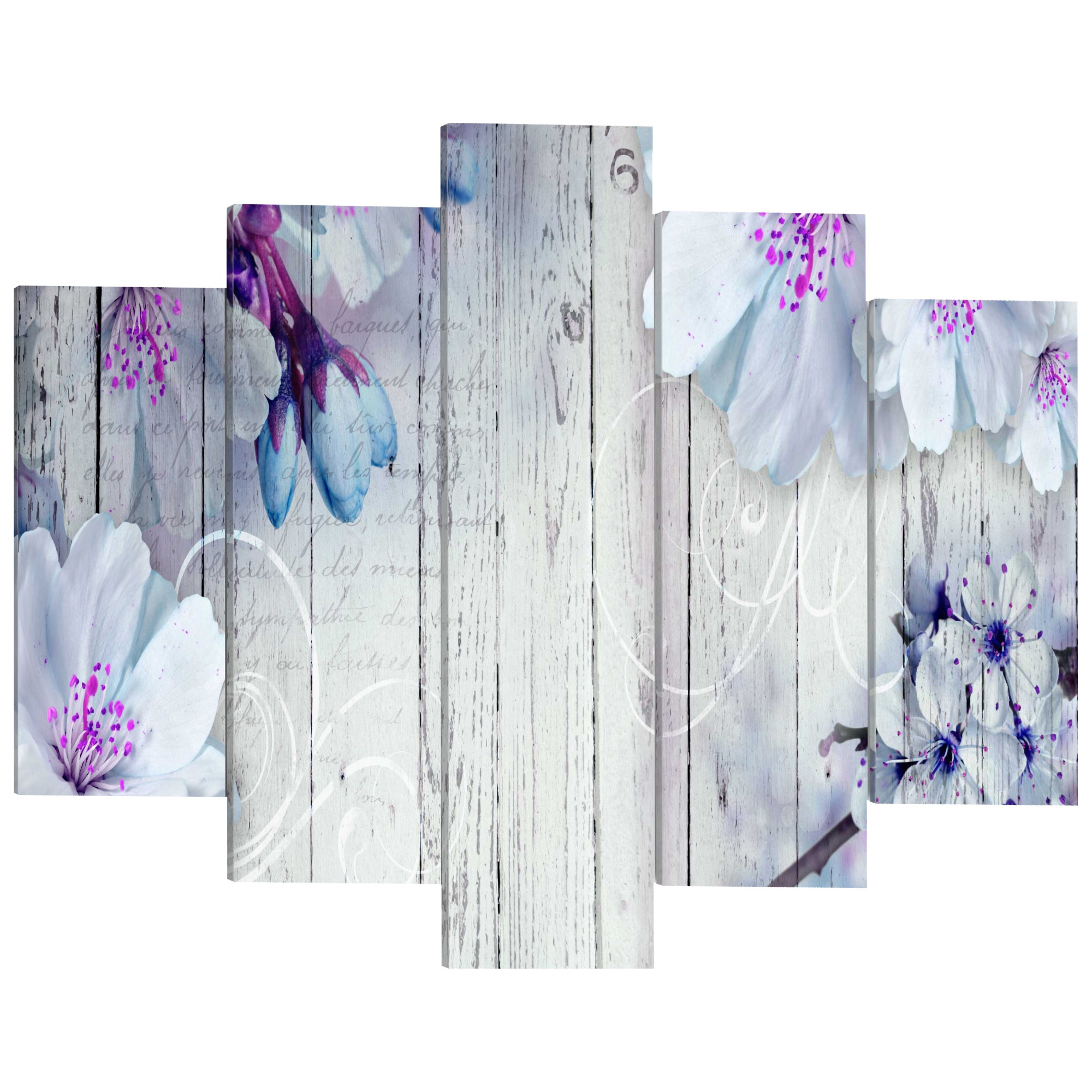 Tablou canvas 5 piese - Blandete - 100 x 50 cm