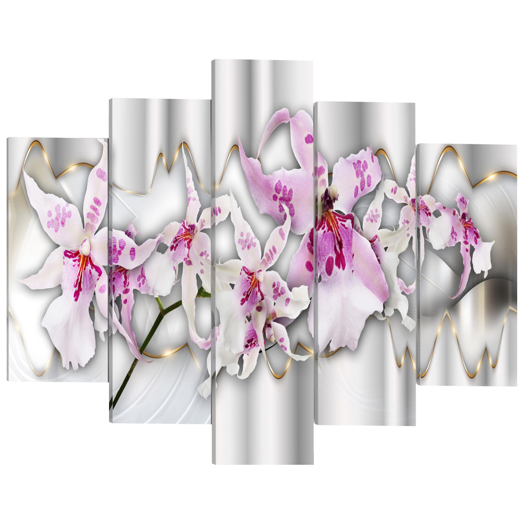 Tablou canvas 5 piese - Academia de farmec - 100 x 50 cm