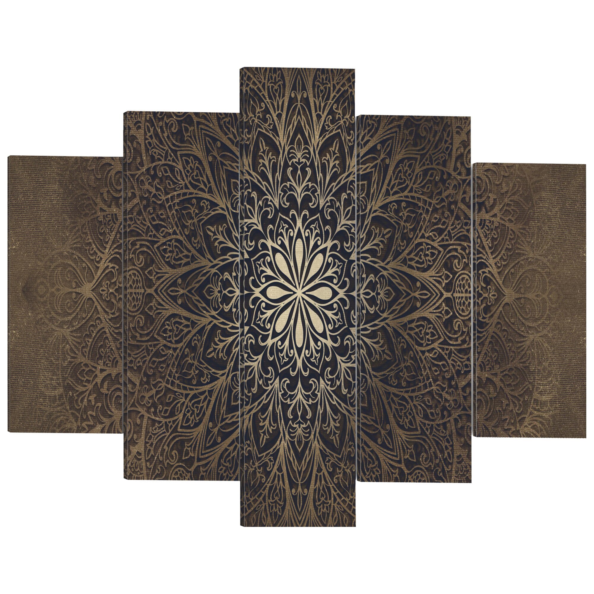 Tablou canvas 5 piese - Armonia sufletului - 200 x 100 cm