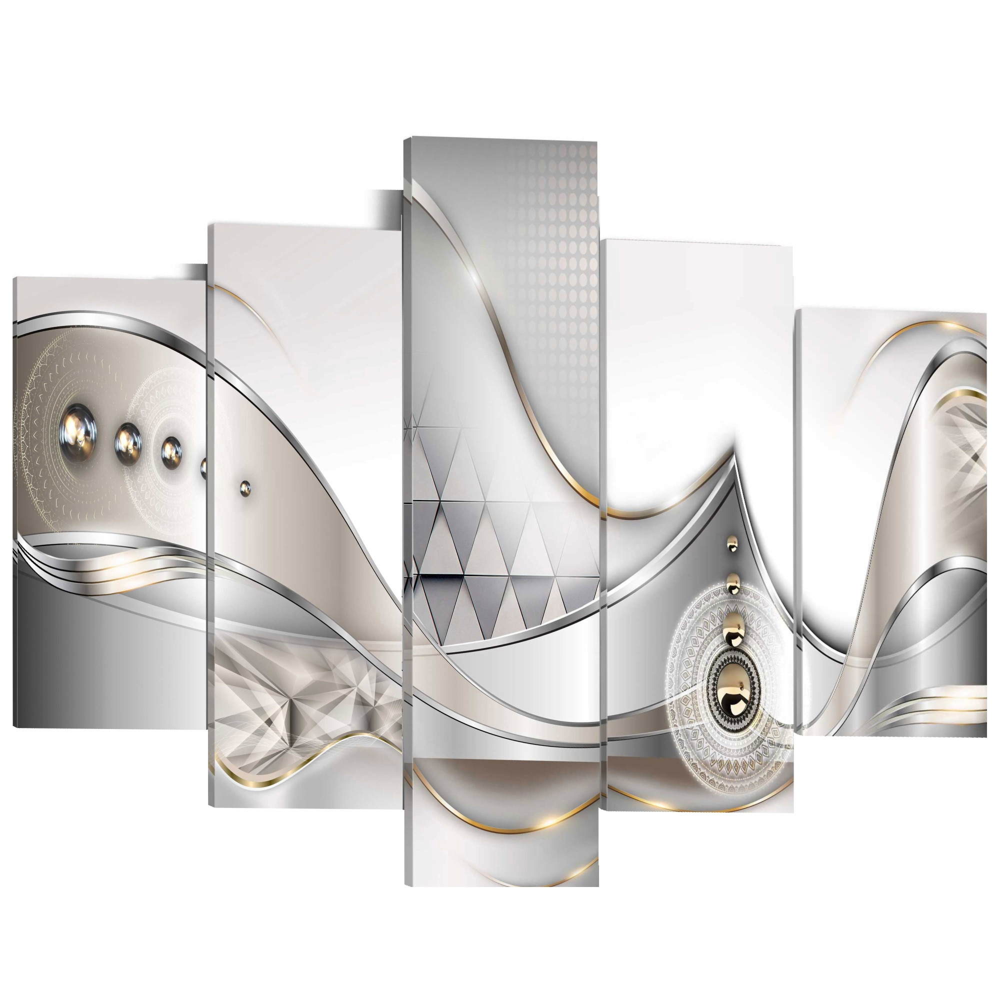 Tablou canvas 5 piese - Adancimea cristalina - 200 x 100 cm