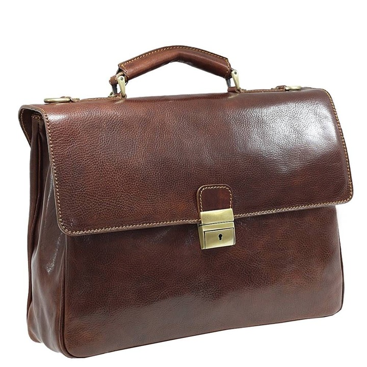 Servieta din piele naturala vachetta, SS128A