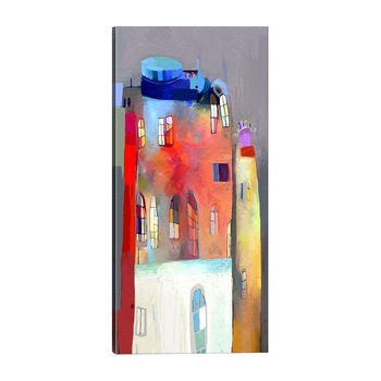 Tablou canvas - Rainbow a ranit casa - 40 x 80 cm Tablou canvas - Rainbow a ranit casa - 40 x 80 cm