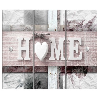 Tablou canvas 3 piese - Casa originala - 90 x 60 cm Tablou canvas 3 piese - Casa originala - 90 x 60 cm