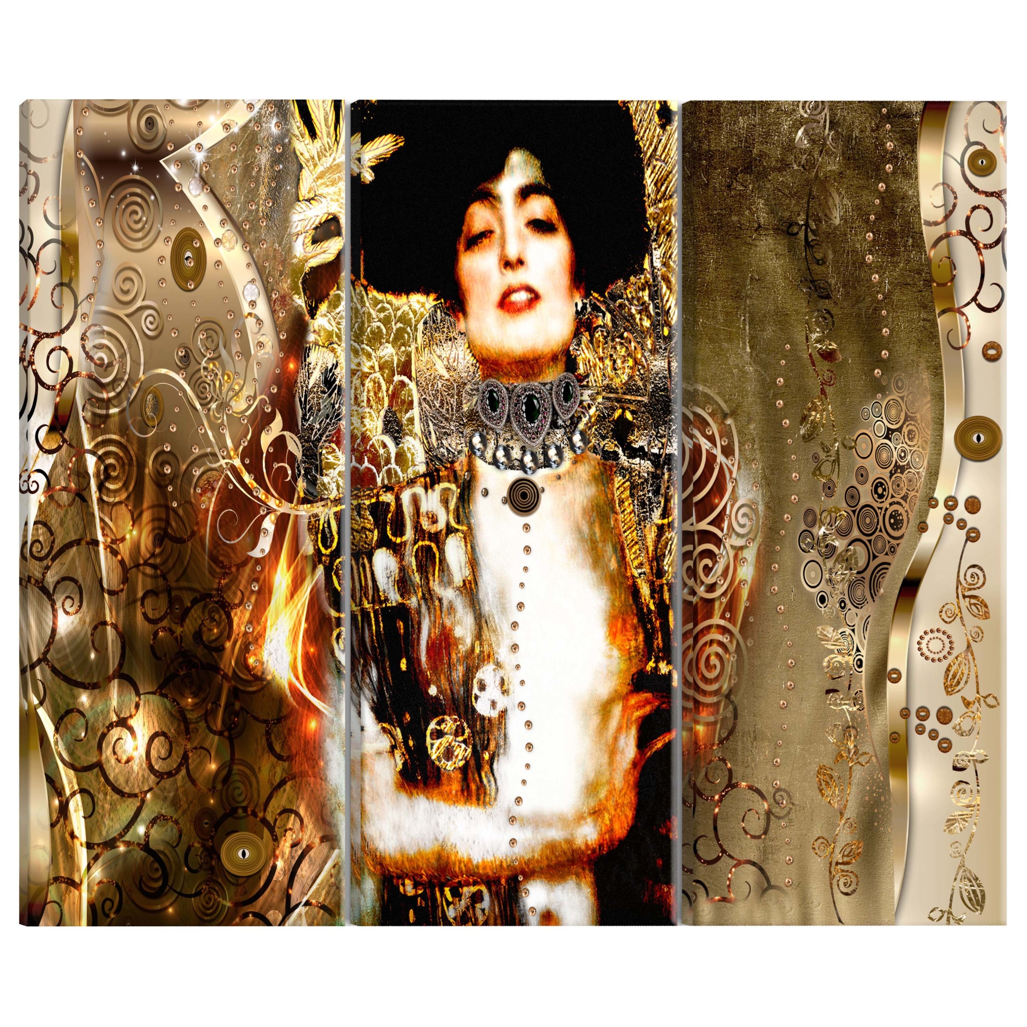 Tablou canvas 3 piese - Judith Green - 120 x 80 cm