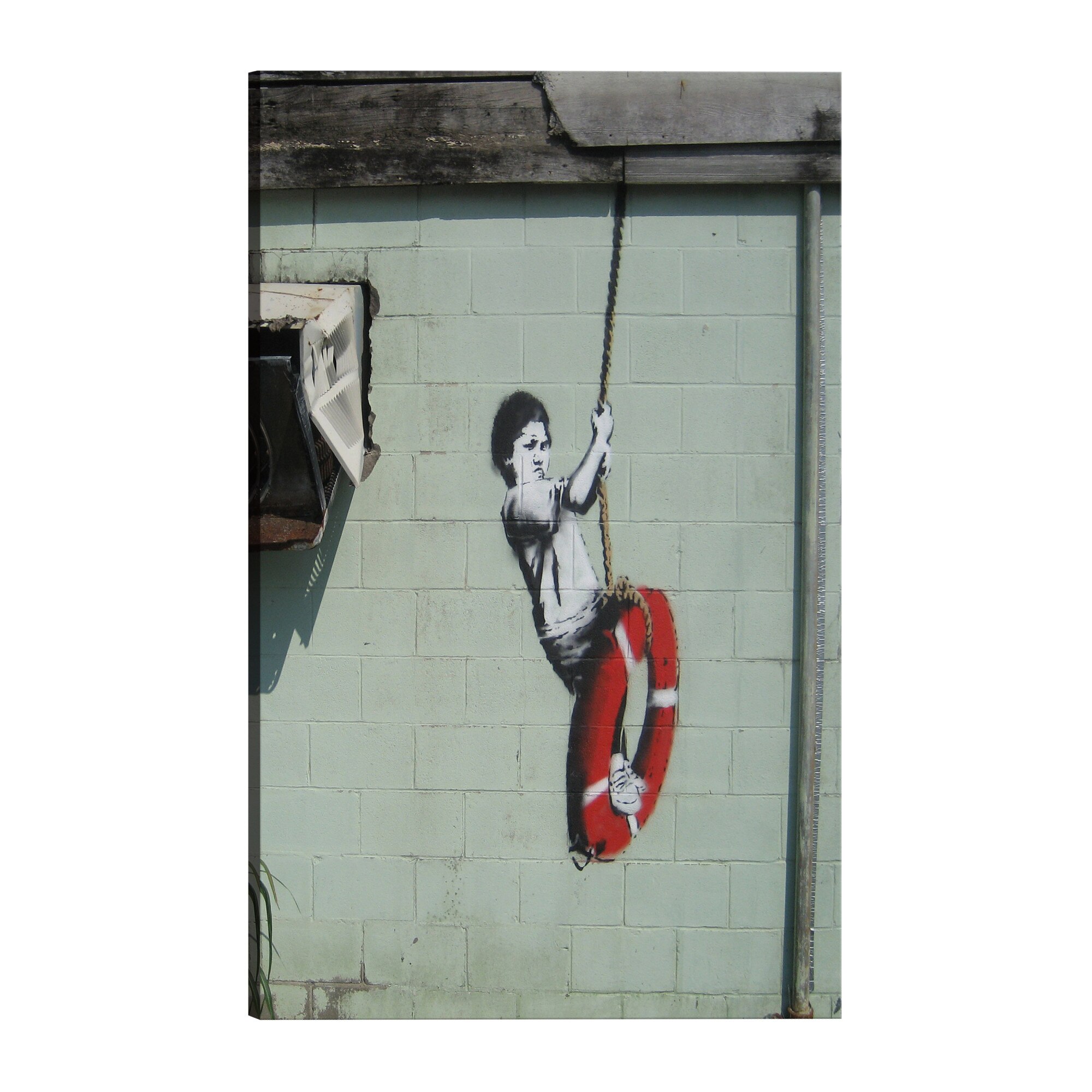 Tablou canvas - Swinger, New Orleans Banksy - 60 x 90 cm