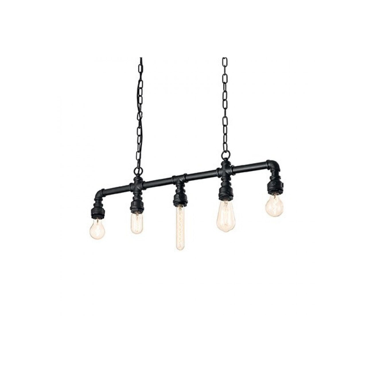 Lustra IPlumber SP5,metal,negru