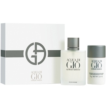 Set Giorgio Armani Acqua di Gio, Barbati: Apa de Toaleta, 100ml + Deodorant stick, 75ml Set Giorgio Armani Acqua di Gio, Barbati: Apa de Toaleta, 100ml + Deodorant stick, 75ml