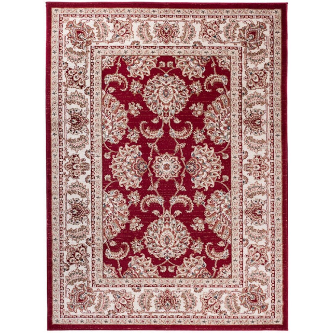 Covor Colorado Modern Short Pile Frame Abstract Chemex K472A BIL red 250x350