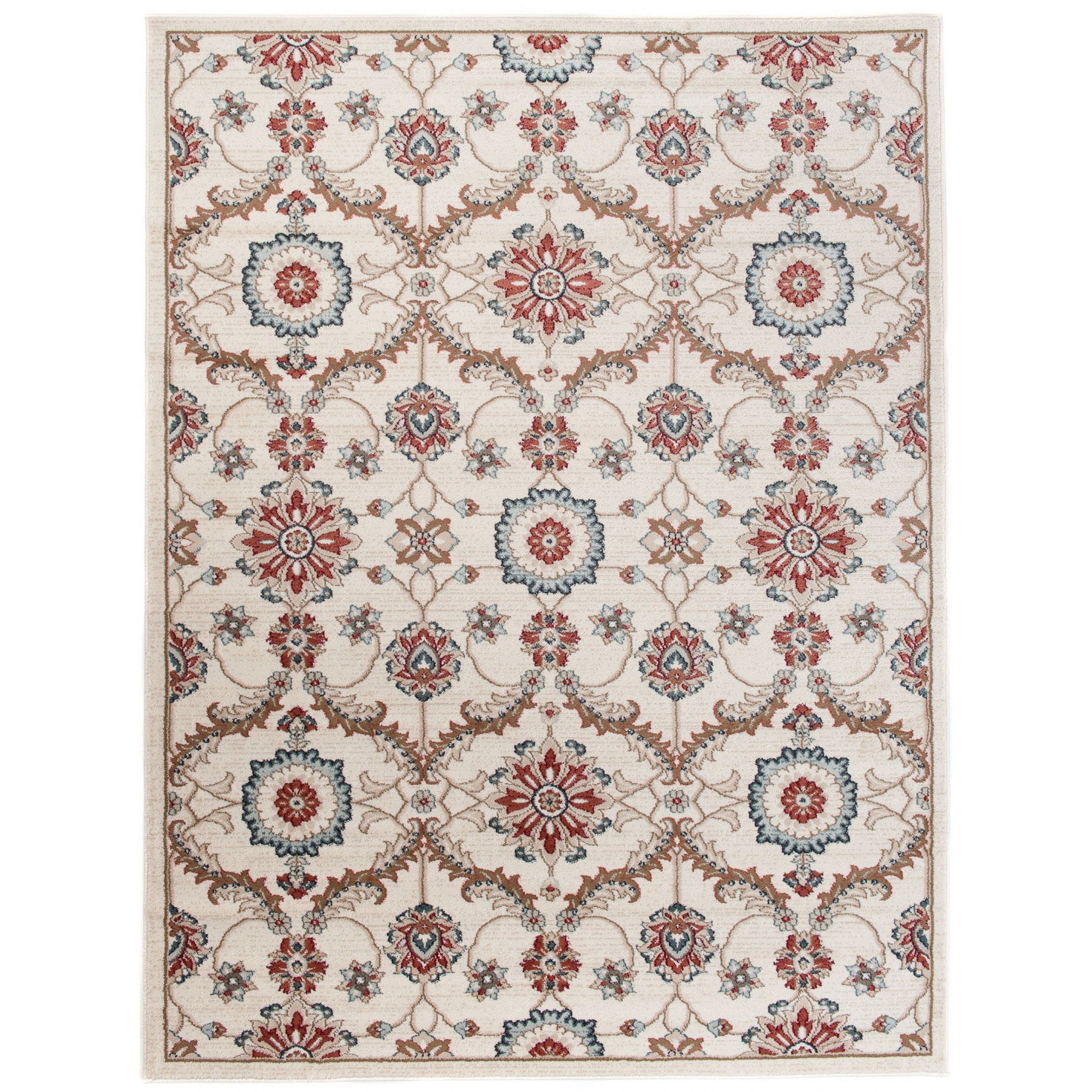 Covor Dubai Traditional Classic Chemex L747A BIL alb 200x300