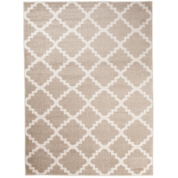 Covor Maroko Modern Short Pile Chemex L890B MAR BQZ bej 60x100 Covor Maroko Modern Short Pile Chemex L890B MAR BQZ bej 60x100