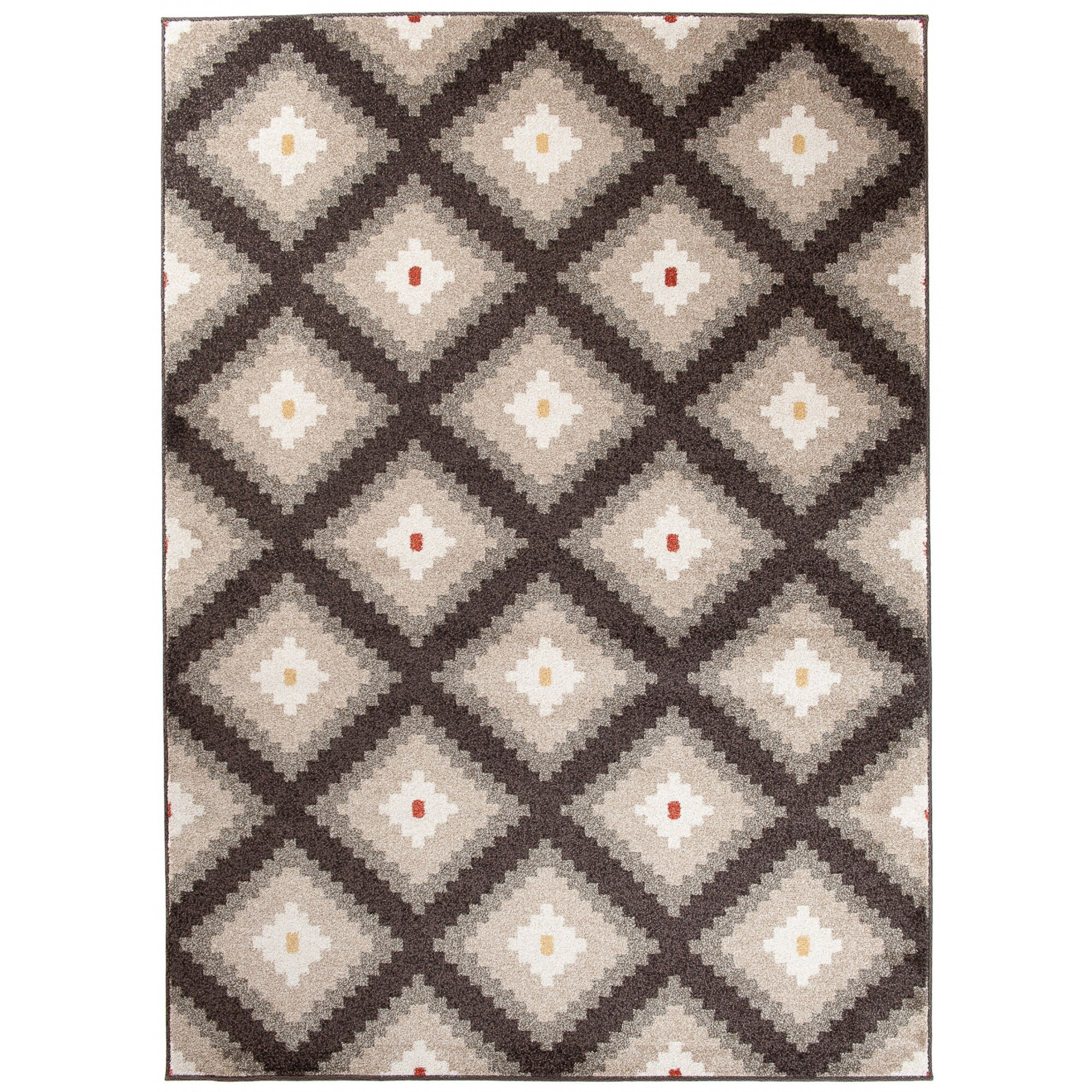 Covor Maroko Modern Short Pile Chemex L885A MAR BQZ maro 160x220