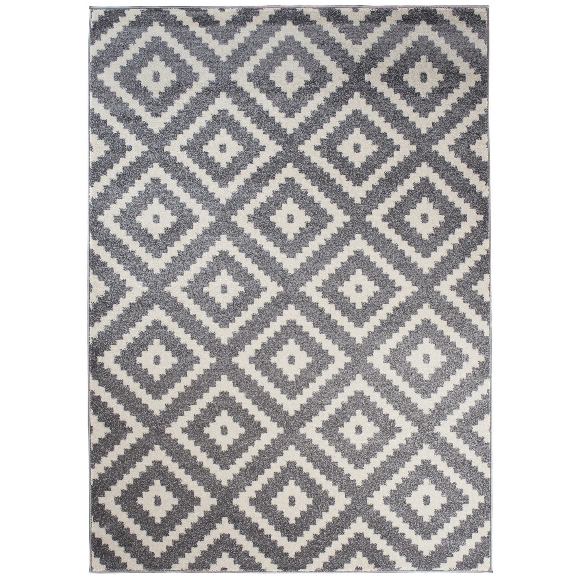 Covor Maroko Modern Short Pile Chemex L885A MAR gri 60x100