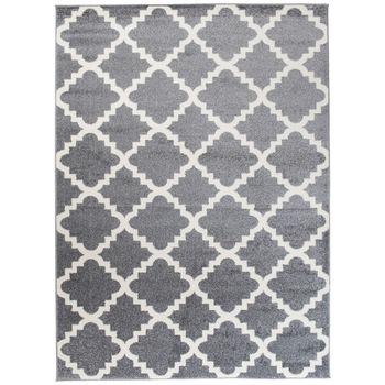 Covor Maroko Modern Short Pile Chemex L890A MAR gri 60x100 Covor Maroko Modern Short Pile Chemex L890A MAR gri 60x100